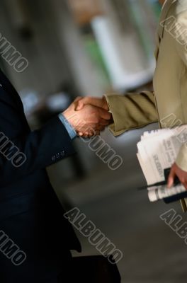 business handshake