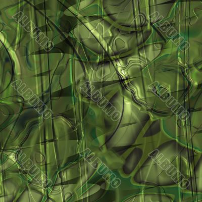 Abstract green background structure