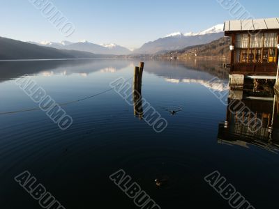 House over the lake