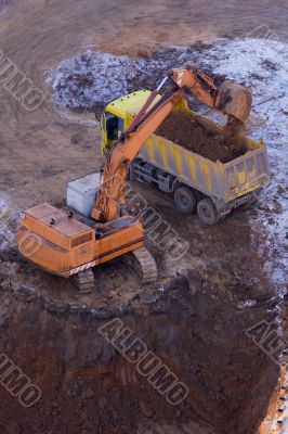 Excavation and loading