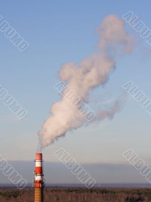 Smoking chimney