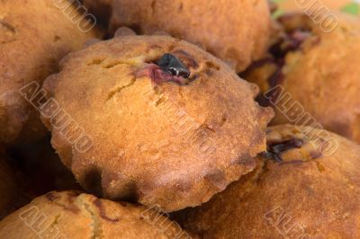 Tasty cherry cakes