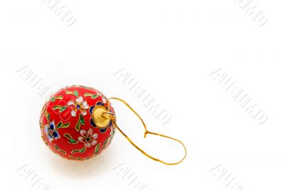 Christmas Time: Floral Bauble Christmas Time: Floral Bauble