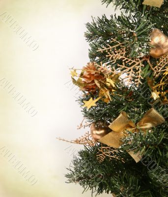 part of christmas tree