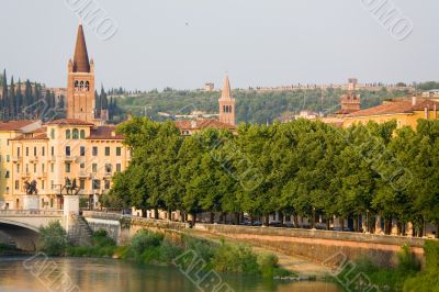 Italian Cityscape. Verona.