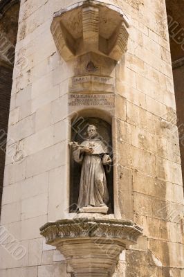 Sculpture in Verona, Italy.