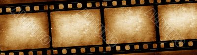 Old film negative