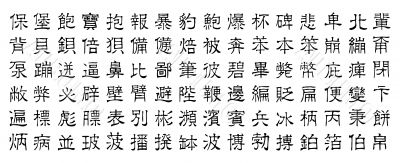 chinese vector characters v2