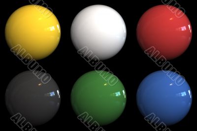 color balls