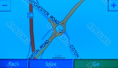 GPS screen