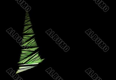 Abstract Christmas tree and copyspace Abstract Christmas tree and copyspace