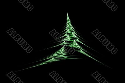 Stylised Christmas tree