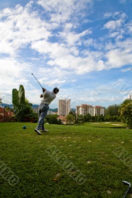 Golf swing