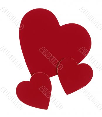 valentine`s hearts