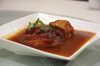 Chinese stewed pork