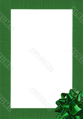 Gift wrapping bow and ribbon