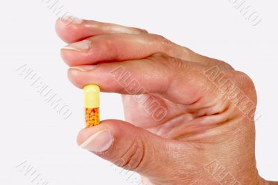 Capsule in a Hand