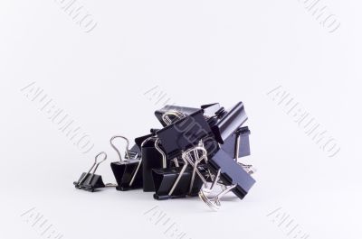 Stack of Metal Clips