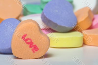 Conversation Hearts - Love