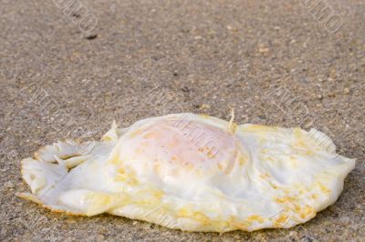 Frying an Egg on the Sidewalk