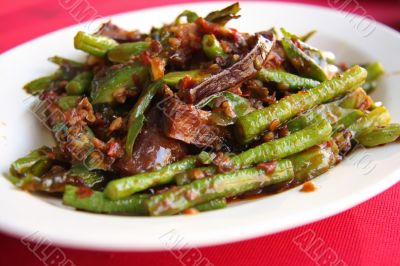 Spicy vegetables