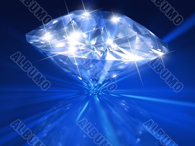 Blue diamond