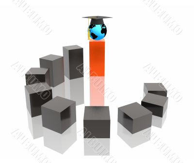education stairway