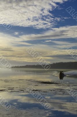 Water and Boat