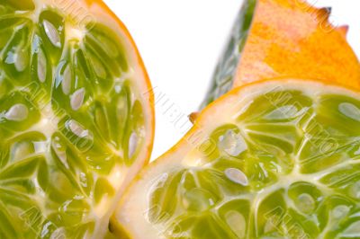 Juicy Sliced Horned Melon