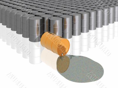 oil barrels oil barrels