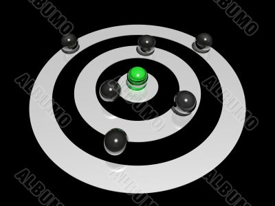3d target