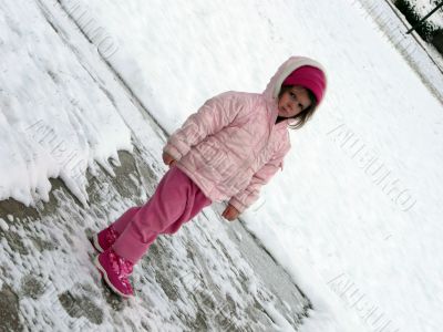 Playing in Snow