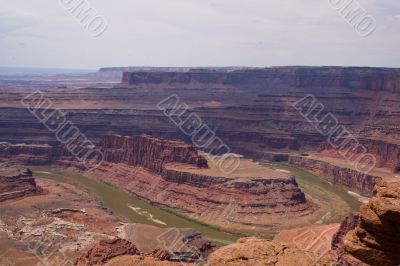 Colorado river at Dead Horse point.