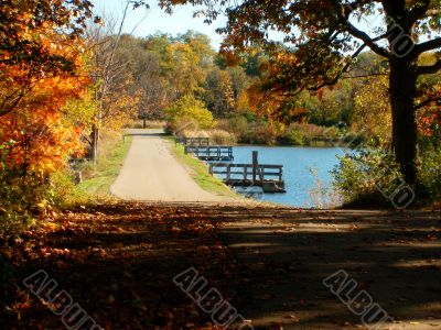 Road By the Lake