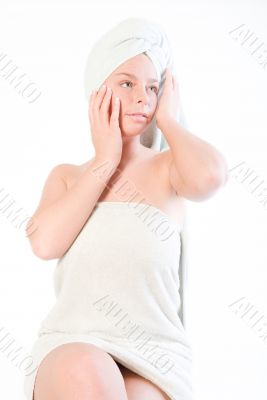 Wellness girl series feeling Wellness girl series feeling
