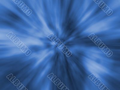 Digital Abstract Background - Blue Zoom