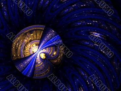 Fractal Abstract Background - Texture Orb