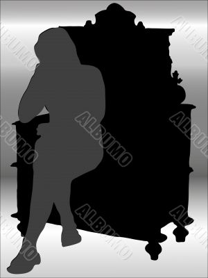 Women sitting on bench