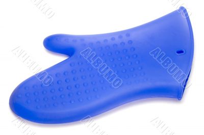 oven glove on white