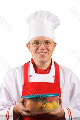 happy chef