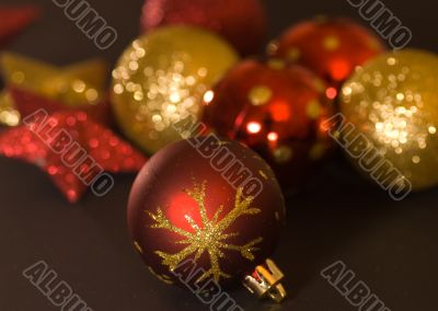 agleam christmas balls ornaments