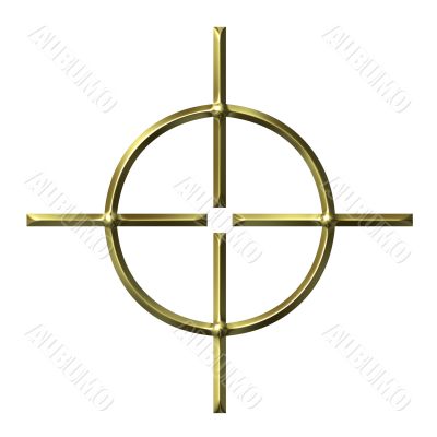 3D Golden Target