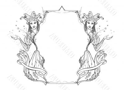 Fairy tale border Fairy tale border