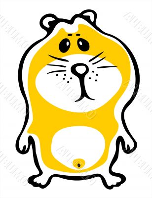 Amusing hamster Amusing hamster