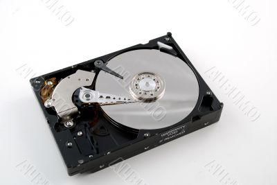 Hard drive interior