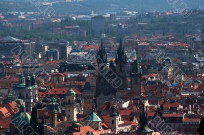 Historical core of the Prague