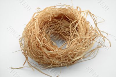 nest on a white background