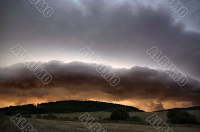 thunderclouds - before storm