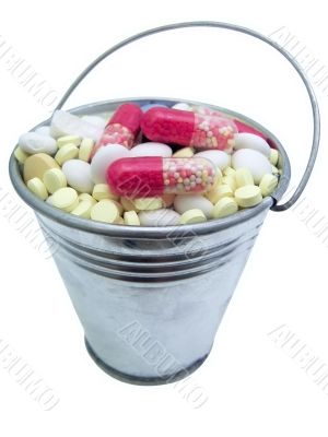 tablet bucket tablet bucket