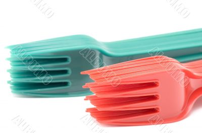 plastic forks